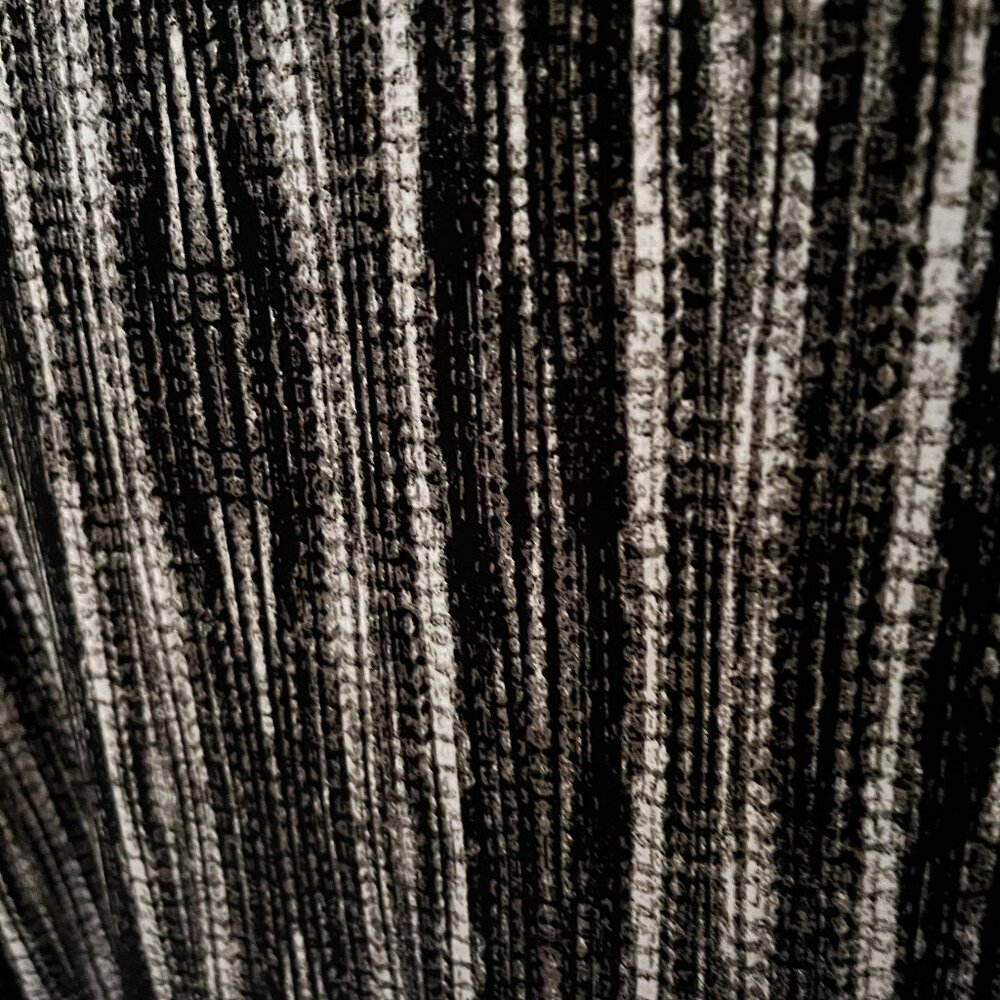 NEW/No Tags BCBG Maxazria Woman's Black & White Strip Dress / Size -  L - Picture 5 of 8